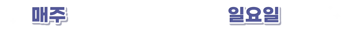 매주 일요일 진료